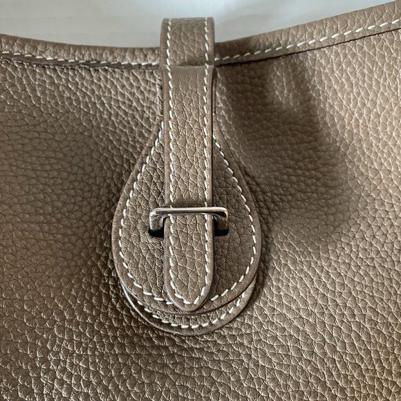 Just Campagne Eugienie cross body bag etoupe - Picture 5 of 13